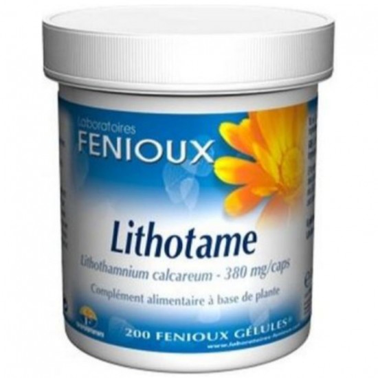Litho Tame 380Mg 200caps Fenioux Litho Tame 380Mg 200caps Fenioux