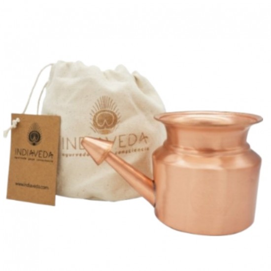 Lota Limpieza Nasal Cobre 1ud Indiaveda