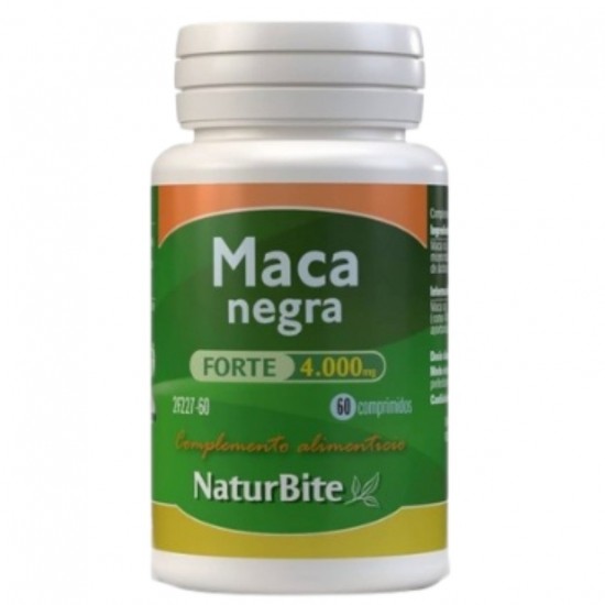 Maca Negra Forte 4000mg 60comp Naturbite Maca Negra Forte 4000mg 60comp Naturbite