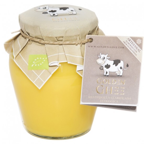 Mantequilla Clarificada Vaca Bio 370g Golden Ghee
