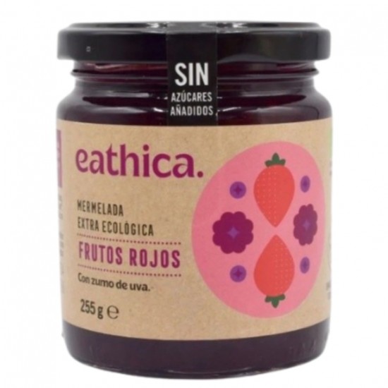 Mermelada Frutos Rojos Eco 255g Eathica Mermelada Frutos Rojos Eco 255g Eathica