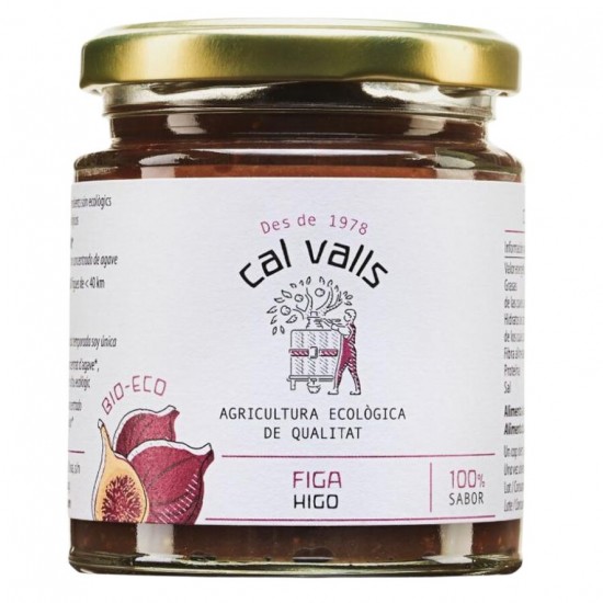 Crema Higos estilo mermelada Eco Vegan 240gr Cal Valls Crema Higos estilo mermelada Eco Vegan 240gr Cal Valls