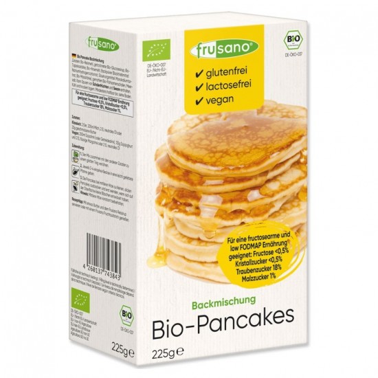 Mezcla para Preparar Tortitas Bio 225g Frusano Mezcla para Preparar Tortitas Bio 225g Frusano