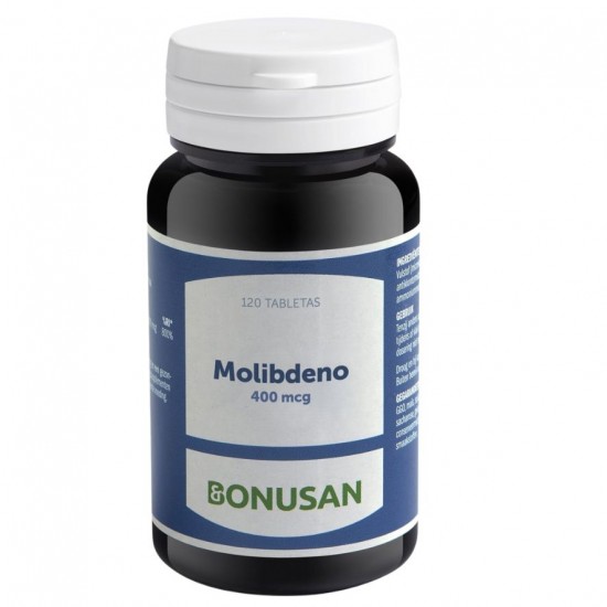Molibdeno 400Mcg 120comp Bonusan Molibdeno 400Mcg 120comp Bonusan