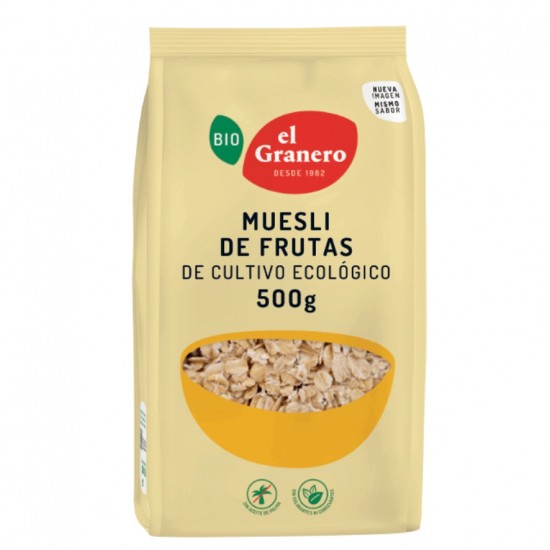 Muesli Frutas Bio 500g El Granero Integral Muesli Frutas Bio 500g El Granero Integral