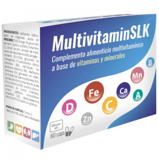 Multivitamin SLK 60caps SaludAlkalina Multivitamin SLK 60caps SaludAlkalina