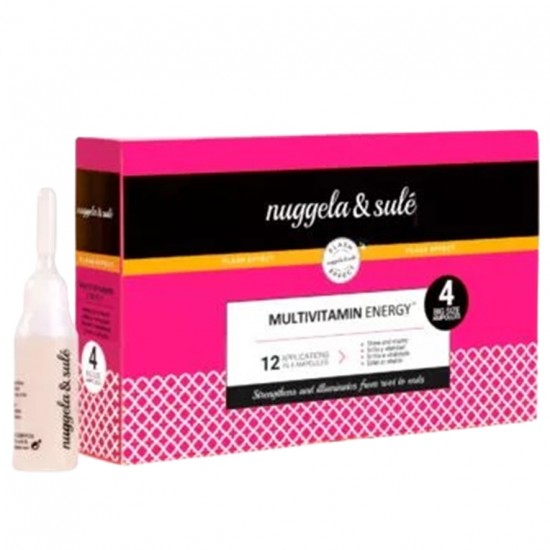 Multivitamina Energy Capilar 4x10ml Nuggela Sule Multivitamina Energy Capilar 4x10ml Nuggela Sule