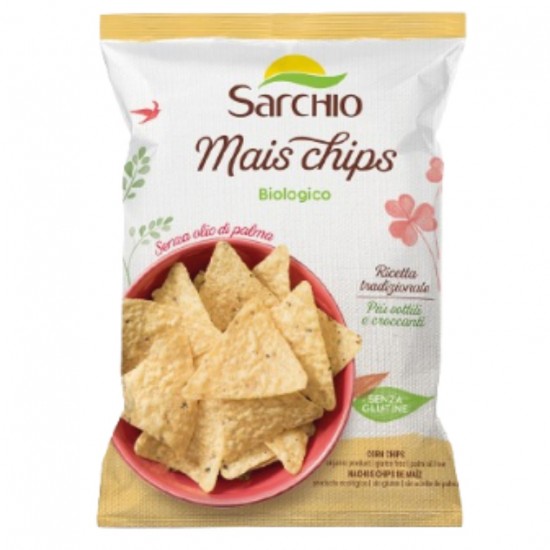 Nachos Maiz Sin Gluten Eco Vegan 75g Sarchio Nachos Maiz Sin Gluten Eco Vegan 75g Sarchio
