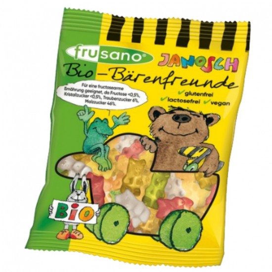 Ositos de Gominola Veganos Bio 50g Frusano Ositos de Gominola Veganos Bio 50g Frusano