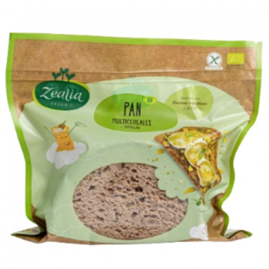 Pan Multicereales y Semillas Eco 330g Zealia Pan Multicereales y Semillas Eco 330g Zealia