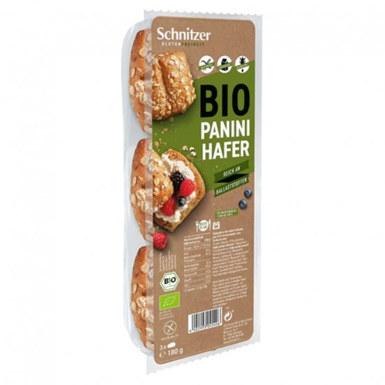 Panecillos Panini Avena Sin Gluten 180g Schnitzer Panecillos Panini Avena Sin Gluten 180g Schnitzer