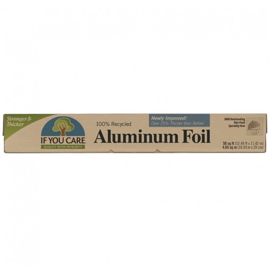 Papel de Aluminio Reciclado 10 Metros If You Care Papel de Aluminio Reciclado 10 Metros If You Care