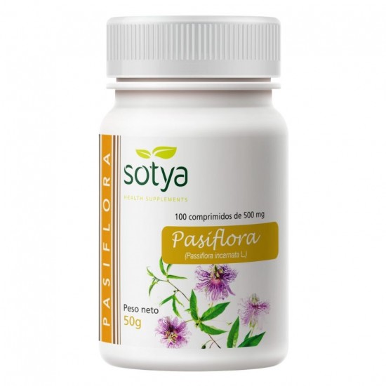 Pasiflora 500mg 100comp Sotya