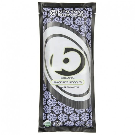 Pasta de Arroz Negro Sin Gluten Bio 250g King Soba