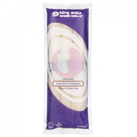 Pasta de Arroz Thai Sin Gluten Bio 250g King Soba