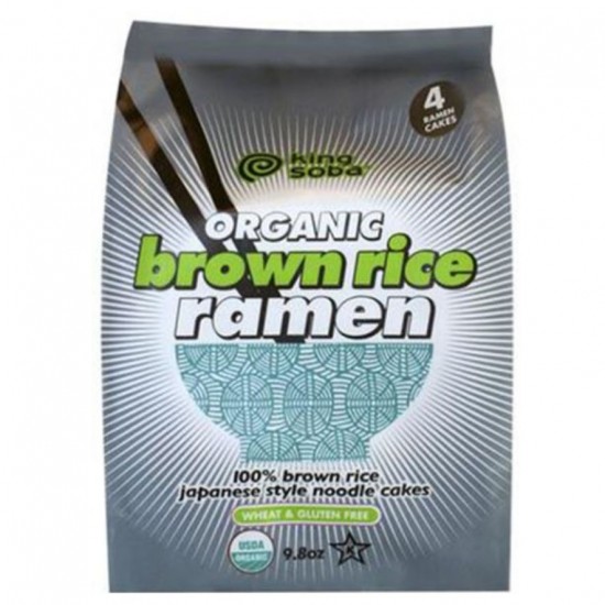Pasta Ramen Arroz Integral Sin Gluten Bio 280g King Soba Pasta Ramen Arroz Integral Sin Gluten Bio 280g King Soba