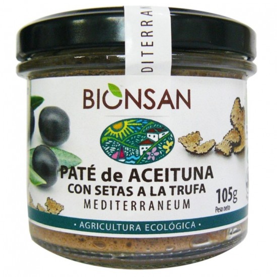 Pate Aceitunas Setas Trufa Eco 105g Bionsan