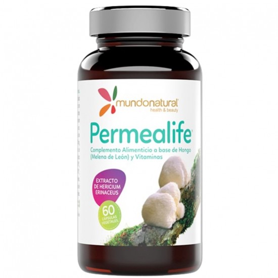 Permealife Melena De Leon 60caps Mundonatural Permealife Melena De Leon 60caps Mundonatural