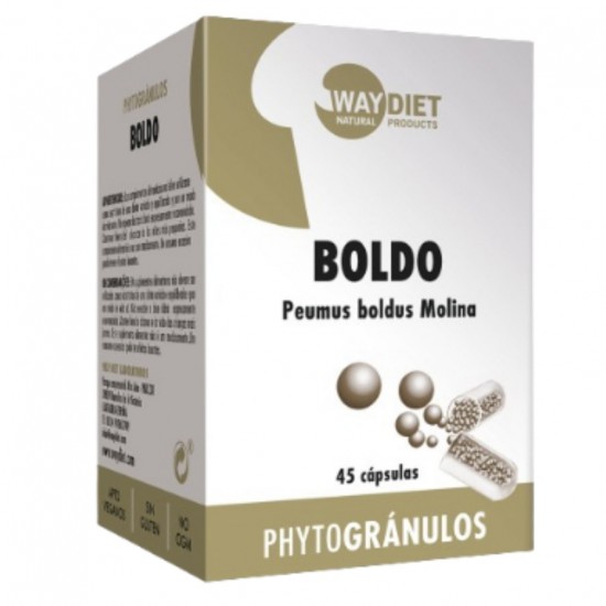 Phytogranulos Boldo Vegan 45caps Way Diet Phytogranulos Boldo Vegan 45caps Way Diet