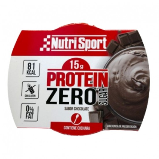 Postre Protein Choco Zero Sin Gluten 135g Nutri Sport Postre Protein Choco Zero Sin Gluten 135g Nutri Sport