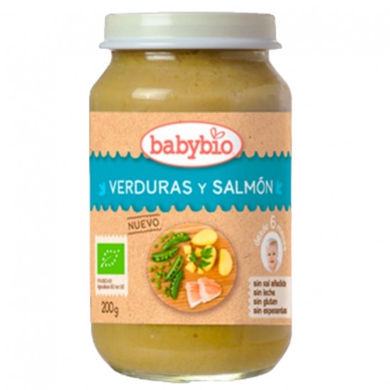 Potitos Menu Salmon Eco 200g Babybio Potitos Menu Salmon Eco 200g Babybio