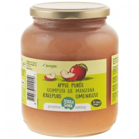 Pure de manzana Bio Vegan 700g Terrasana Pure de manzana Bio Vegan 700g Terrasana