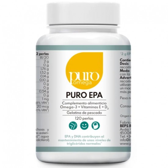 Puro Epa Beps 120 perlas Puro Omega Puro Epa Beps 120 perlas Puro Omega