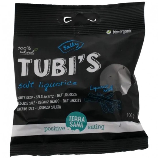 Regaliz Tubis sal Bio Vegan 100g Terrasana Regaliz Tubis sal Bio Vegan 100g Terrasana