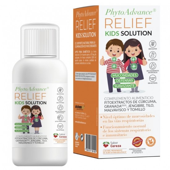 Relief Kids Solution Sin Gluten 100ml Phytoadvance Relief Kids Solution Sin Gluten 100ml Phytoadvance