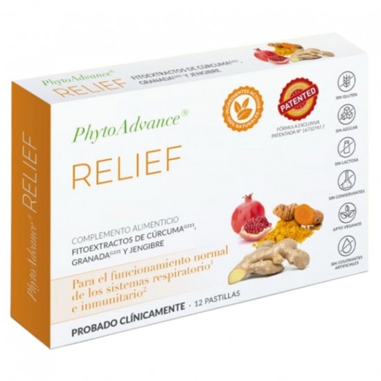 Relief Sin Gluten 12pastillas Phytoadvance Relief Sin Gluten 12pastillas Phytoadvance