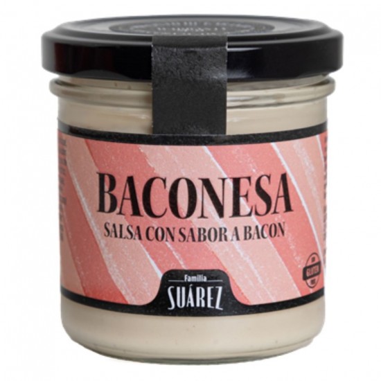 Salsa Baconesa Sabor Bacon Sin Gluten 135g Familia Suarez