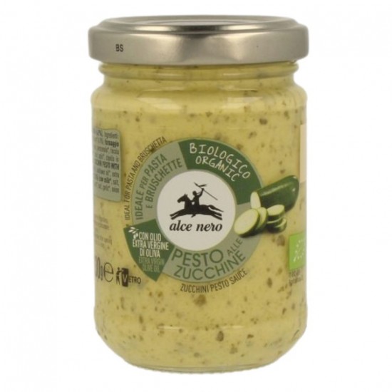 Salsa Pesto Calabacin Eco 130g Alce Nero Salsa Pesto Calabacin Eco 130g Alce Nero
