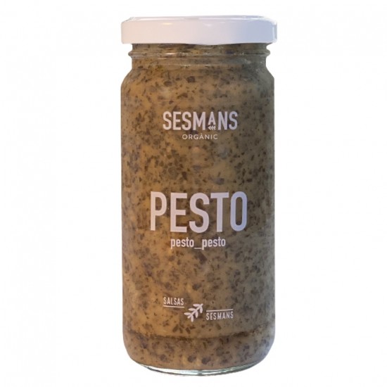 Salsa Pesto Eco 240g Sesmans Organic Salsa Pesto Eco 240g Sesmans Organic