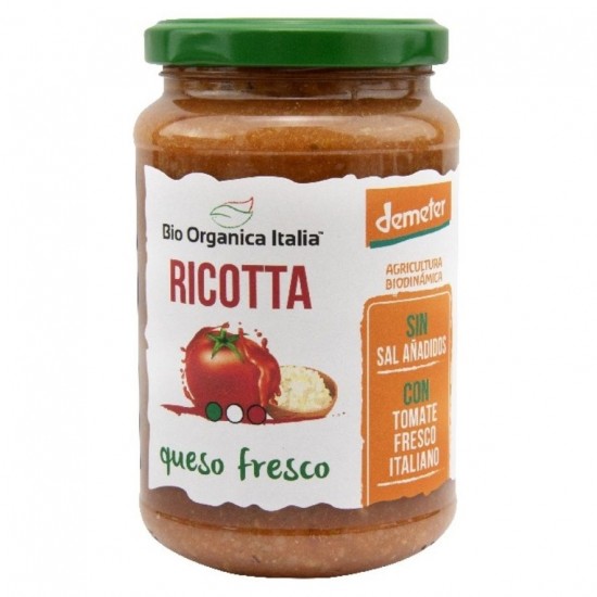 Salsa Tomate Ricotta Bio 350g Bio Organica Italia Salsa Tomate Ricotta Bio 350g Bio Organica Italia