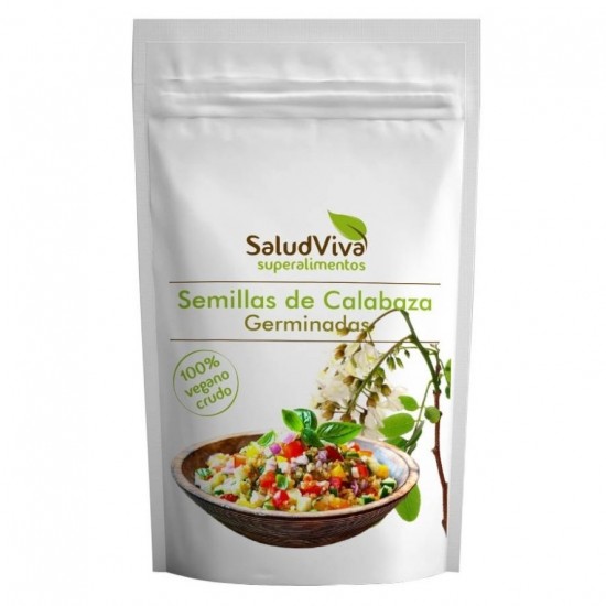 Semilla de Calabaza Germinada 150g Eco Salud Viva Semilla de Calabaza Germinada 150g Eco Salud Viva