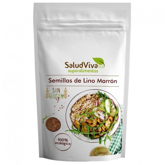 Semilla de Lino Marron Eco 250g Salud Viva Semilla de Lino Marron Eco 250g Salud Viva