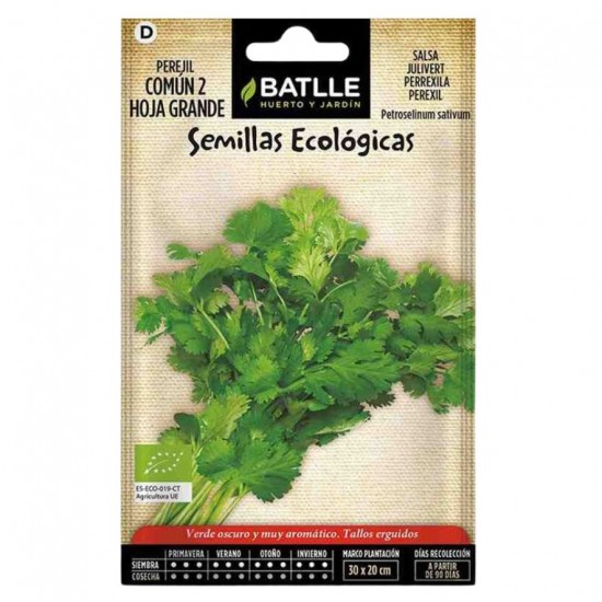 Semillas Perejil Eco 1 sobre Batlle Semillas Perejil Eco 1 sobre Batlle