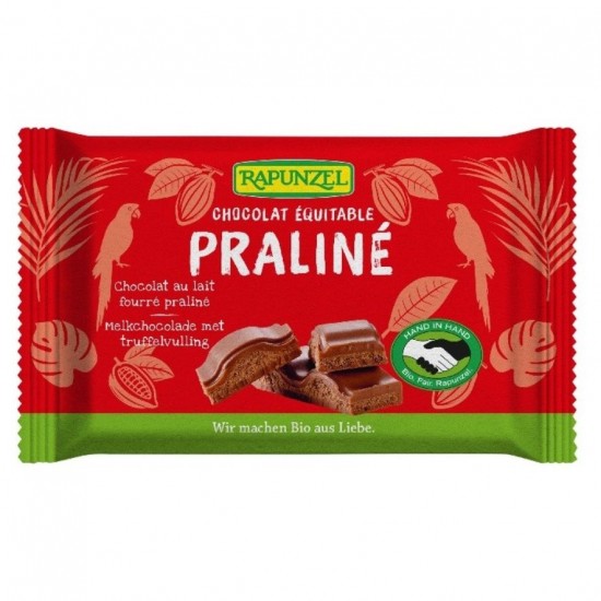 Snack Chocolate Praline 100g Rapunzel