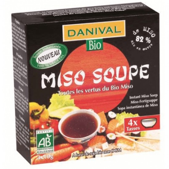 Sopa de Miso Instantanea Bio Caja 4 sobres Danival Sopa de Miso Instantanea Bio Caja 4 sobres Danival