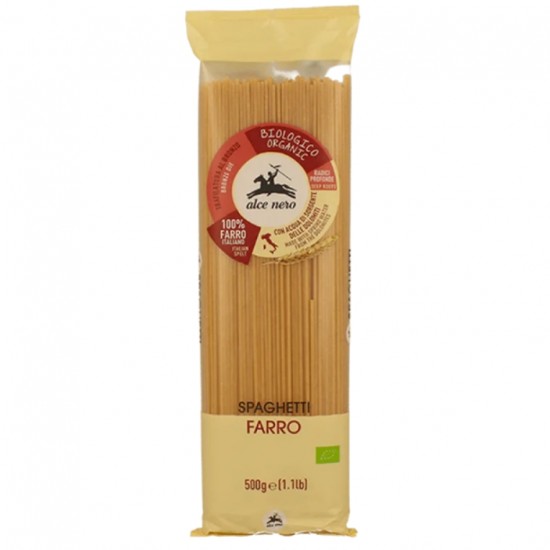 Spagueti Espelta Bio 500gr Alce Nero Spagueti Espelta Bio 500gr Alce Nero