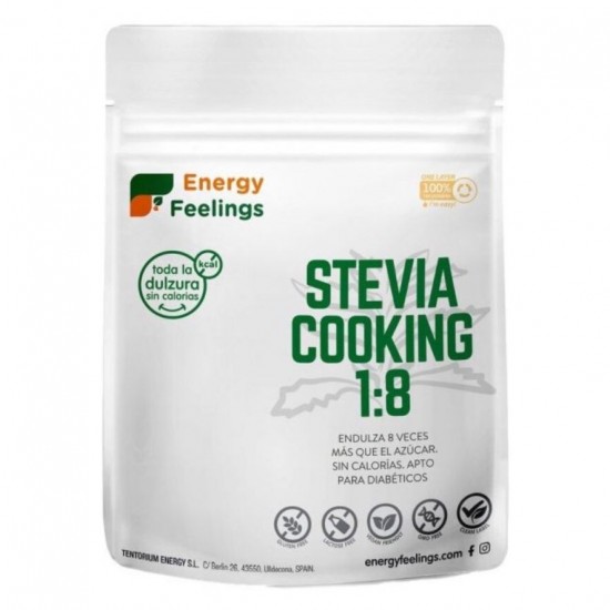 Stevia Cooking Doypack 200g Energy Feelings Stevia Cooking Doypack 200g Energy Feelings