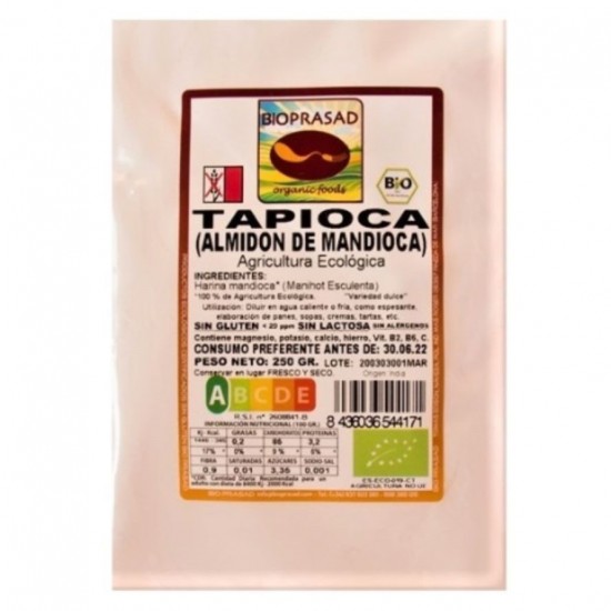 Tapioca Almidon Mandioca Eco 250g Bioprasad Tapioca Almidon Mandioca Eco 250g Bioprasad