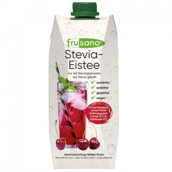 Te Frio con Stevia Sabor Cereza SinGluten 0.5l Frusano Te Frio con Stevia Sabor Cereza SinGluten 0.5l Frusano