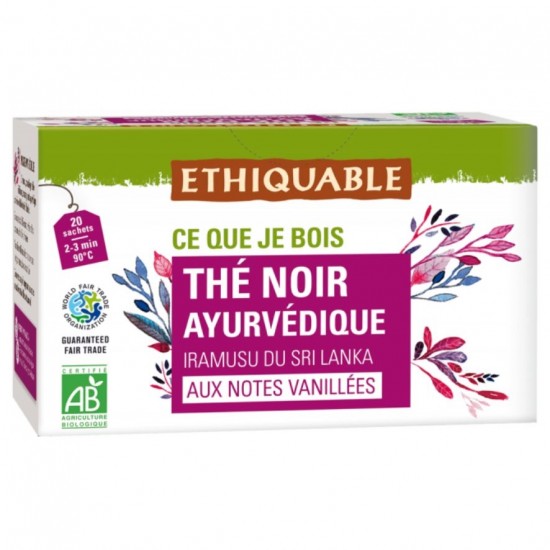 Te Negro Ayurvedico Infusion Bio 20inf Etiquable