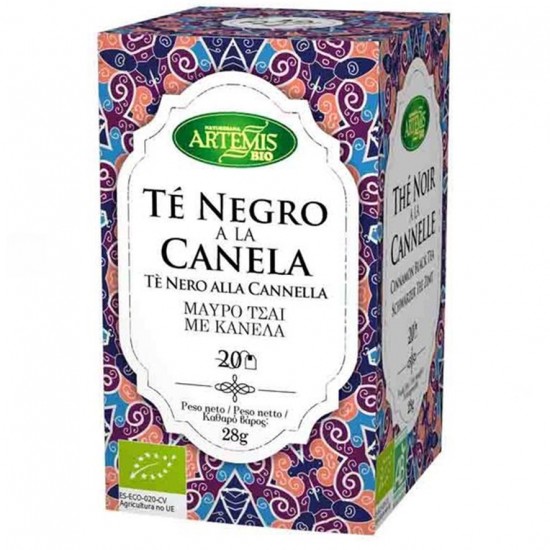 Te Negro Canela Eco 20 bolsitas Artemis