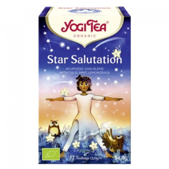 Te Star Saludation Infusion Bio 17inf Yogi Tea Te Star Saludation Infusion Bio 17inf Yogi Tea
