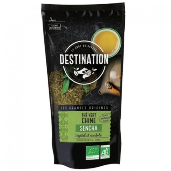 Te Verde Sencha Chino Bio 80g Destination Te Verde Sencha Chino Bio 80g Destination