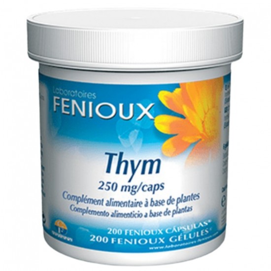 Thym Tomillo 250Mg 200caps Fenioux Thym Tomillo 250Mg 200caps Fenioux