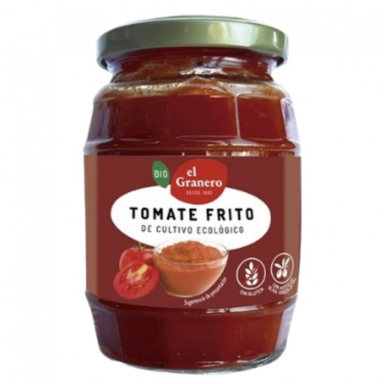 Tomate Frito Casero Bio 340g El Granero Integral Tomate Frito Casero Bio 340g El Granero Integral