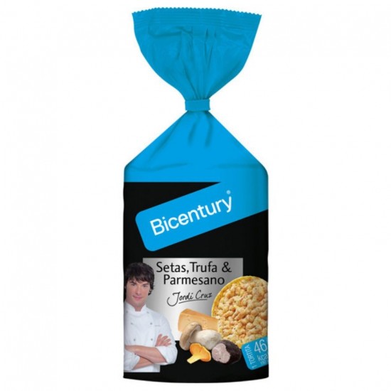Tortitas de Maiz Setas Trufa y Parmesano 125g Bicentury Tortitas de Maiz Setas Trufa y Parmesano 125g Bicentury